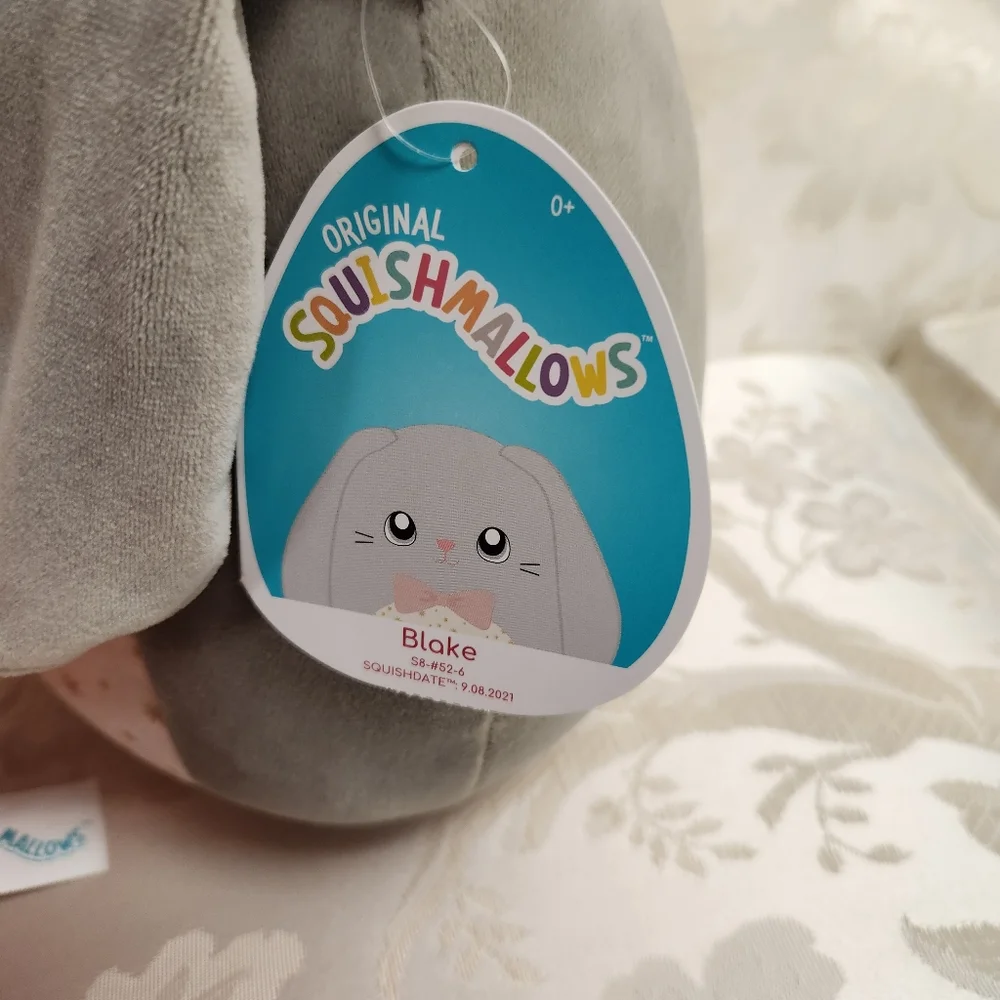 Squishmallows Easter Caroleena The Carrot & Blake The Bunny Rabbit Plush 8